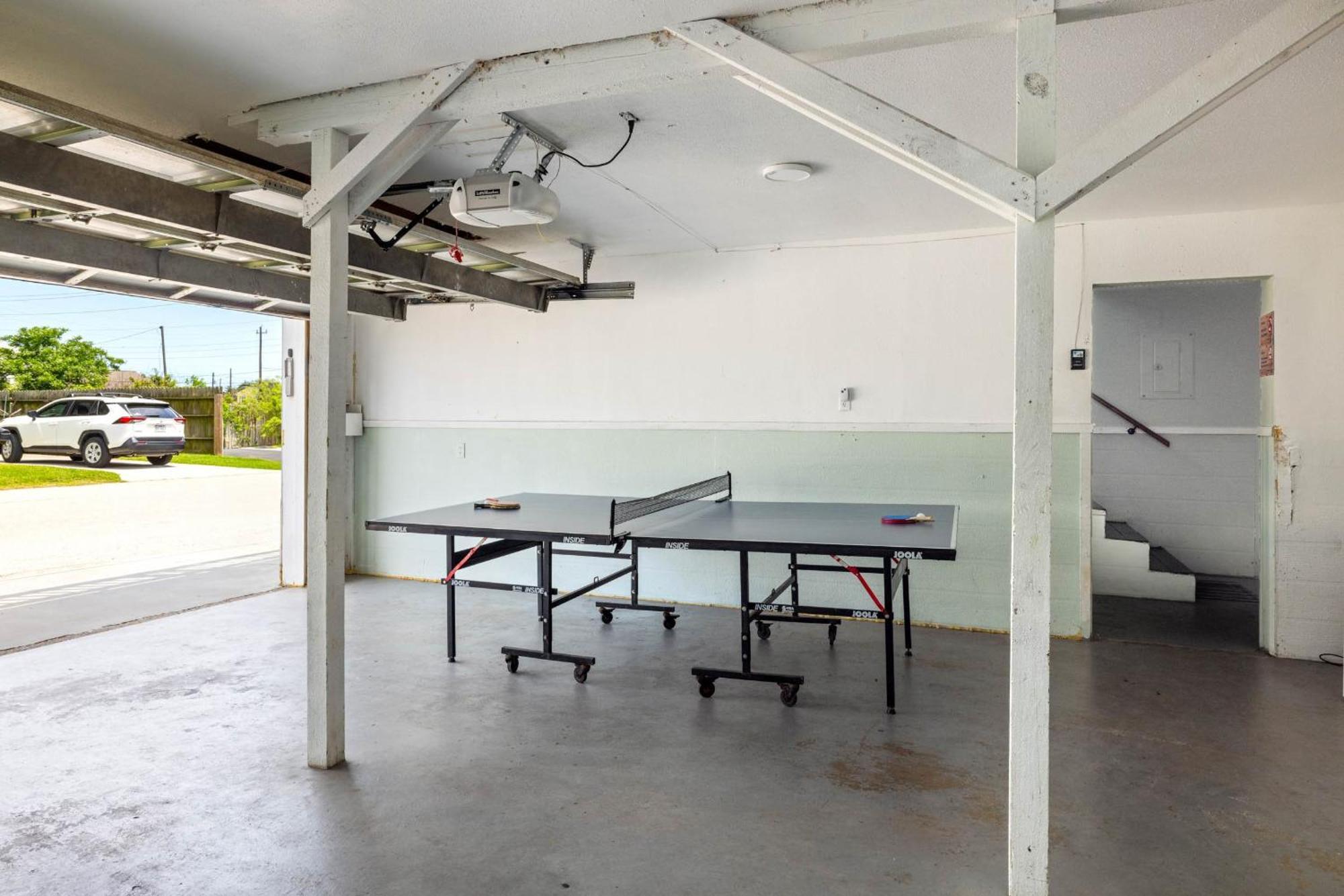 Nr Beach Pier Oasis Game Tables Yard Bbq 加尔维斯敦 外观 照片